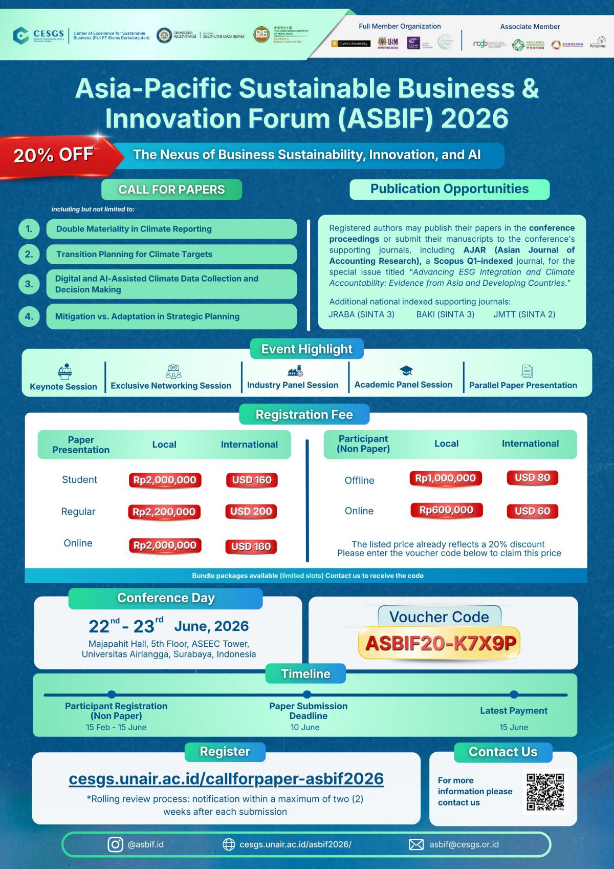 Asia-Pacific Sustainable Business and Innovation Forum (ASBIF) 2026 (Formerly Asia Sustainability and ESG Summit)